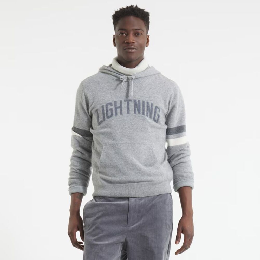 Tampa Bay Lightning Todd Snyder by Fanatics Cashmere Hooded Sweater - XL NEW BE
